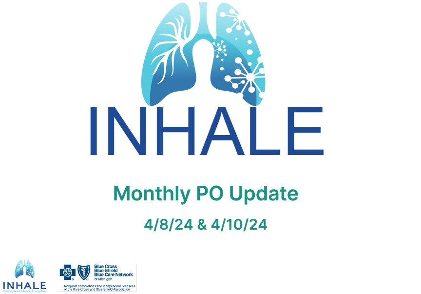 INHALE PO Monthly Call Slides - April 2024