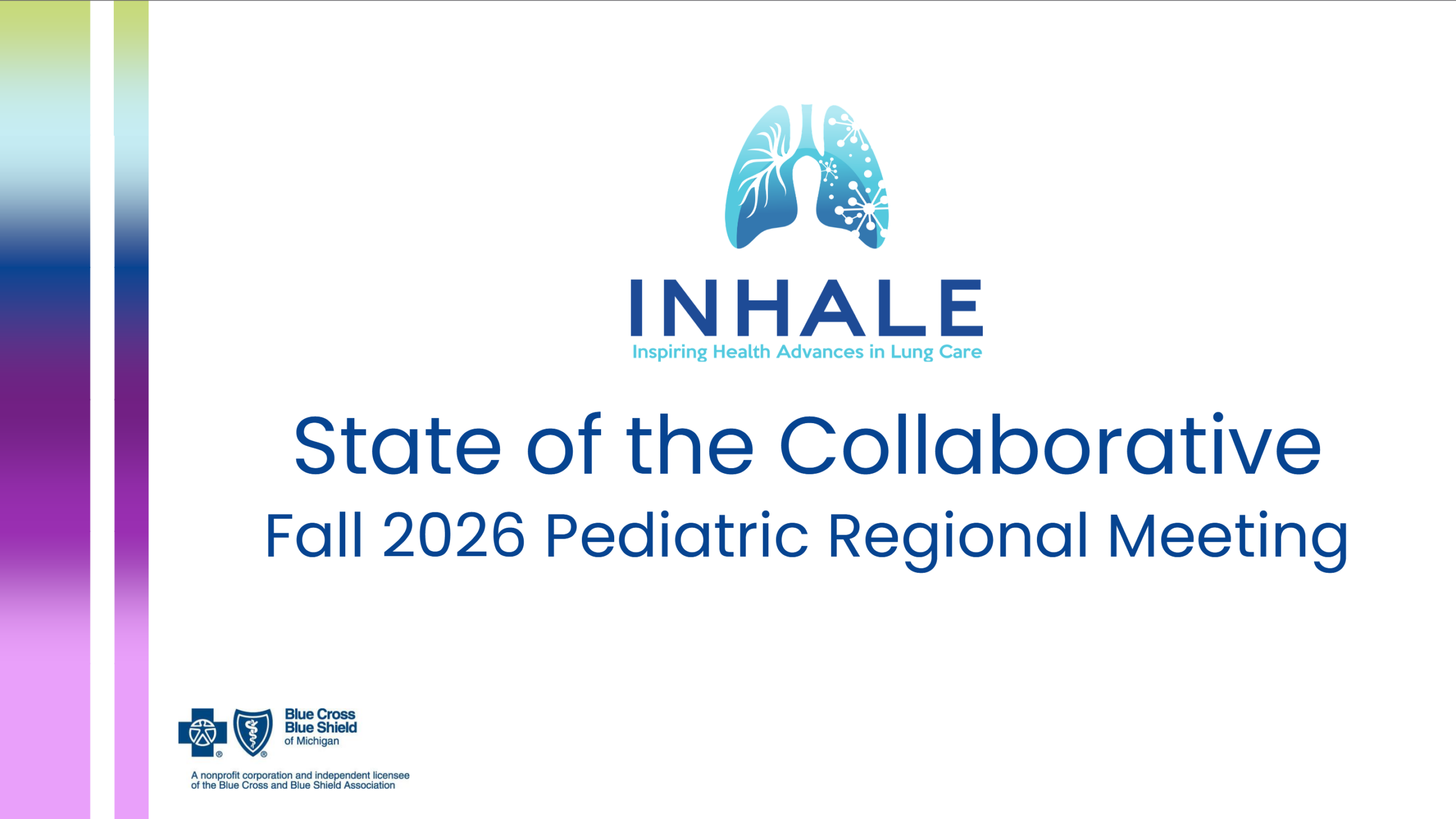 Fall 2026 INHALE Regional Meeting (Pediatric)