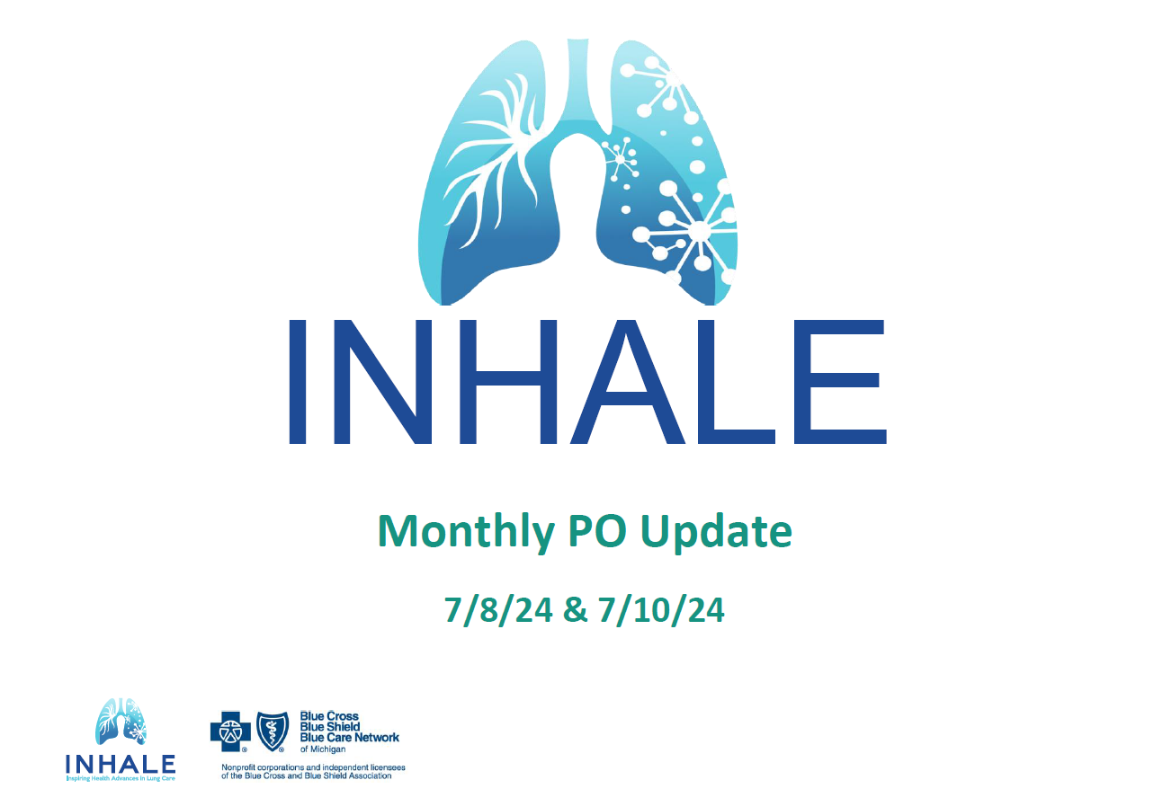 INHALE PO Monthly Call Slides - July 2024
