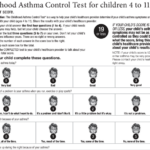 Asthma Control Test (ACT) 4 to 11 years old