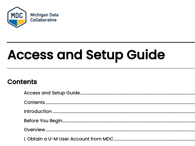 INHALE Population Health Registry User Access & Set Up Guide (MDC)