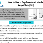 RespiClick Dry Powdered Inhaler - Patient Instructions