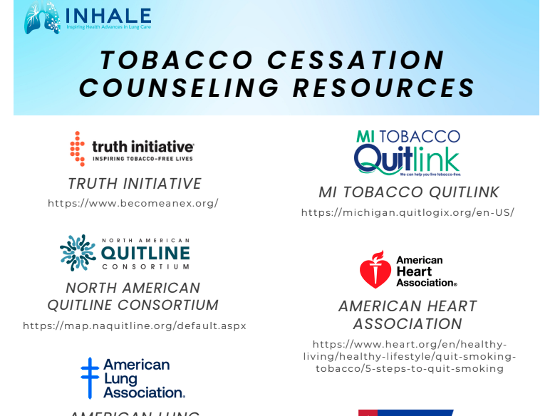 Tobacco Cessation Counseling Resources