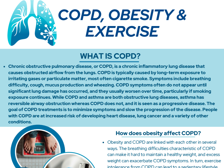 COPD, Obesity & Exercise (provider focused)