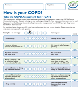 COPD CAT Test – INHALE