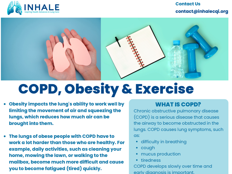 COPD, Obesity & Exercise (patient focused)