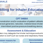 Billing for Inhaler Education - CPT 94664