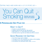 You Can Quit Smoking Personalized Quit Plan