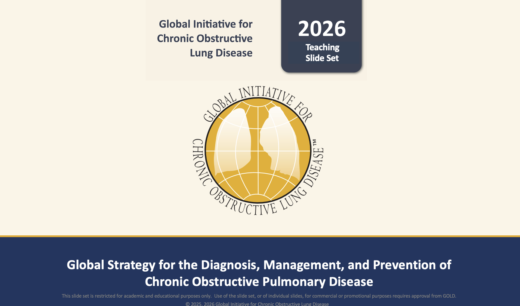 GOLD 2026 Teaching Slides