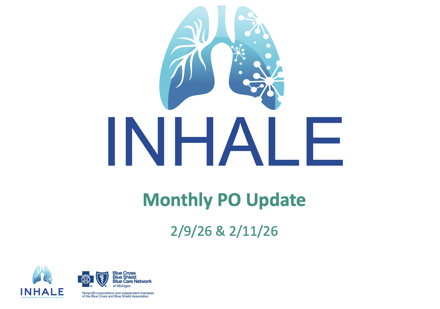 INHALE PO Monthly - February 2026