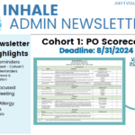 INHALE Admin Newsletter - July 2024